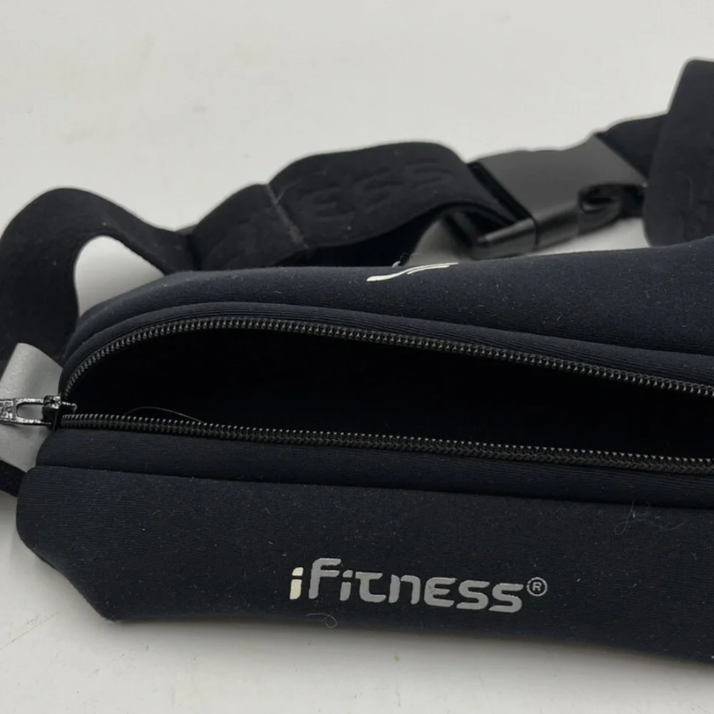 Fitness Adjustable‎ Black Athletic Belt.